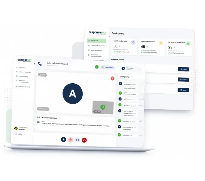 Response BPO | Real-Time AI Agent Coaching Platform | Kodexo Labs